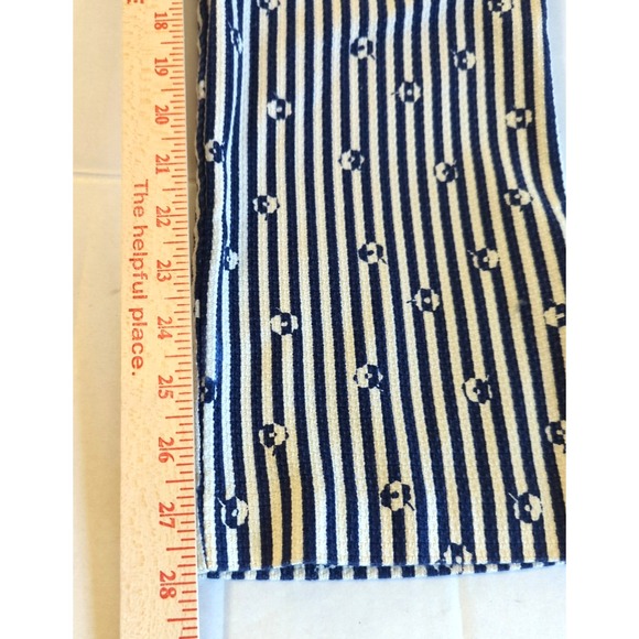 New Anthropologie The Essential Slim Pants 10 Blue Motif Stripe Easy Chic Appeal - Picture 11 of 11